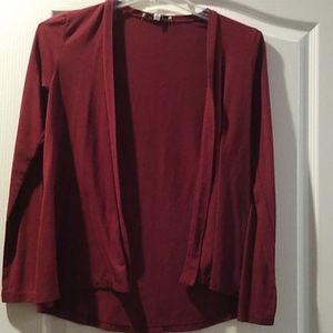 Wine Open Sweater